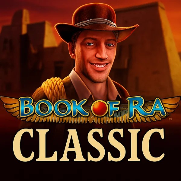 Book of Ra Classic logo – Slots by Novomatic at Winplace Casino