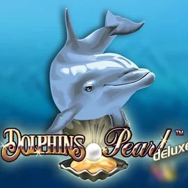 Dolphins Pearl Deluxe by Novomatic, showcased at winplacescasino.com – game logo