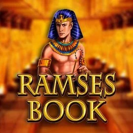 Ramses Book slot visual from Gamomat available on winplacescasino.com