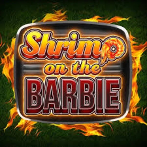 Shrimp on the Barbie online game logo by Greentube on winplacescasino.com